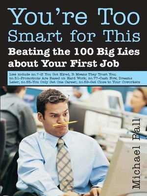 cover image of You're Too Smart for This